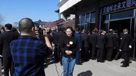 北京电视台记者现场报道